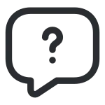 Message Question SVG Icon